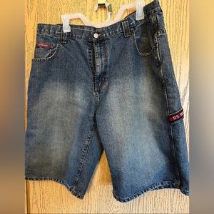 Vintage (90s) U.S. Polo Assn. Men’s Carpenter Denim Shorts